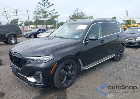 2019 BMW X7 xDrive40I из США, поврежденный, VIN 5UXCW2C56KL082878